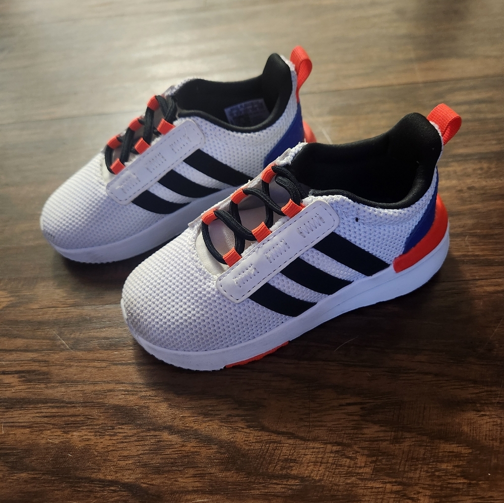 adidas Kids Sneakers - White, Black, Red